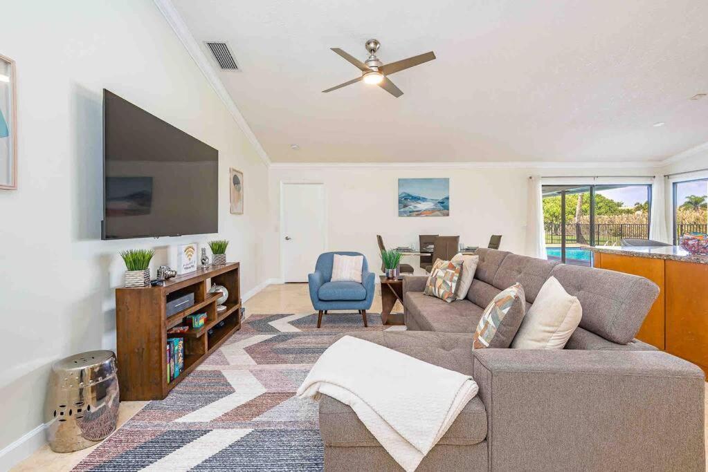 4/3.5 House With Pool- Boynton Beach, Fl. エクステリア 写真