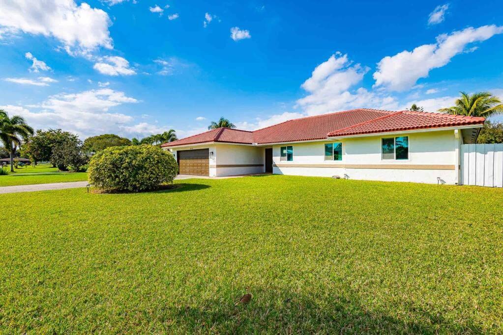 4/3.5 House With Pool- Boynton Beach, Fl. エクステリア 写真